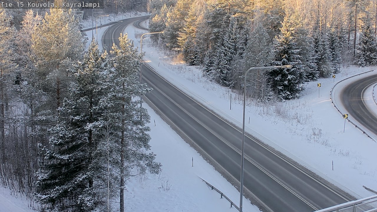 Kelikamerat Kuva Tie 15 Kouvola, Käyrälampi, Kouvola, Kymenlaakso