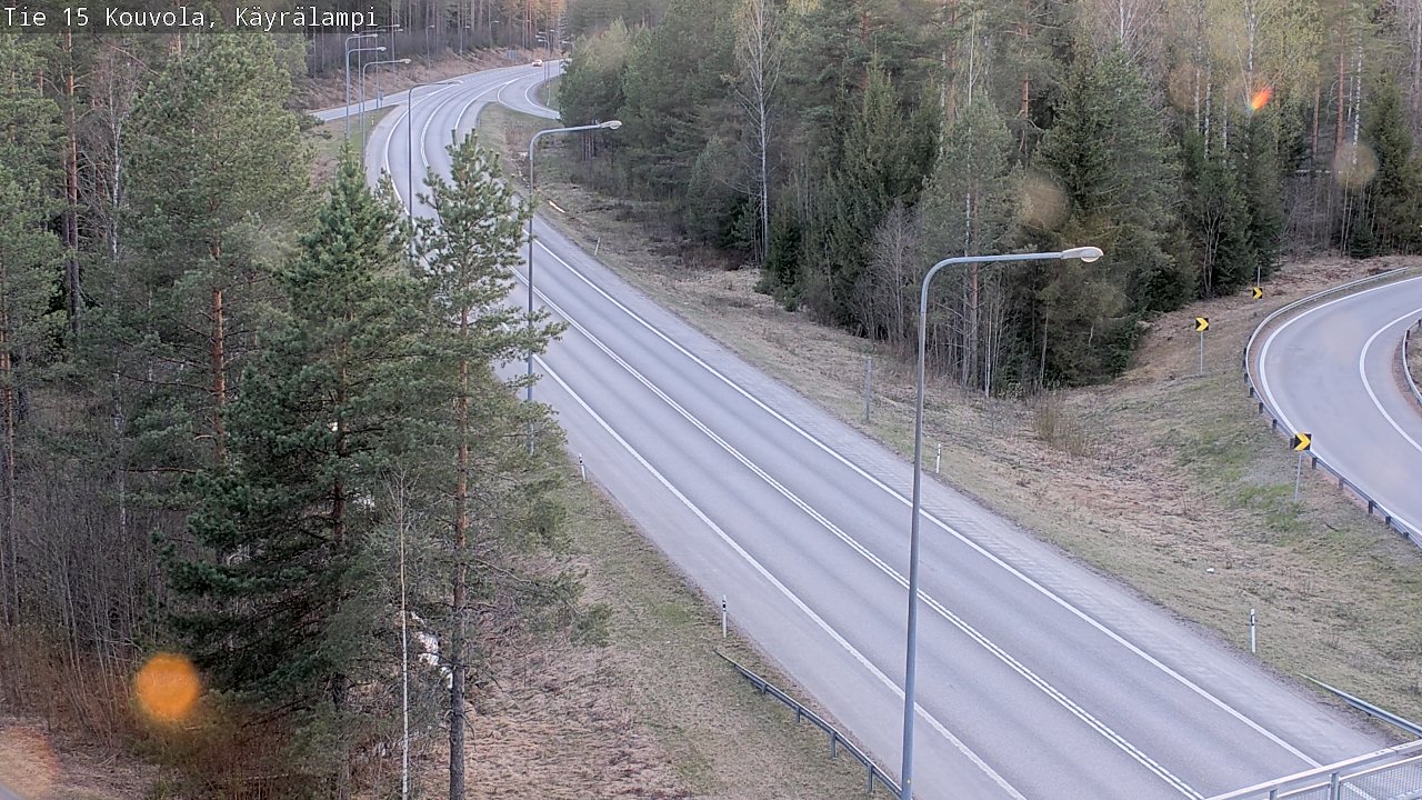 Kelikamerat Kuva Tie 15 Kouvola, Käyrälampi, Kouvola, Kymenlaakso