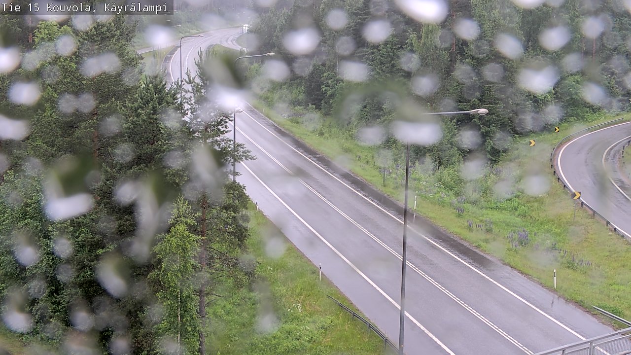 Kelikamerat Kuva Tie 15 Kouvola, Käyrälampi, Kouvola, Kymenlaakso