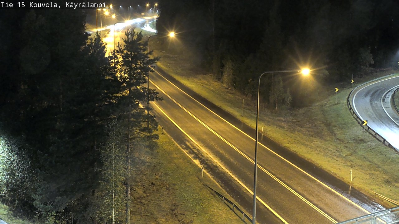 Weather Camera Image Road 15 Kouvola, Käyrälampi, Kouvola, Kymenlaakso