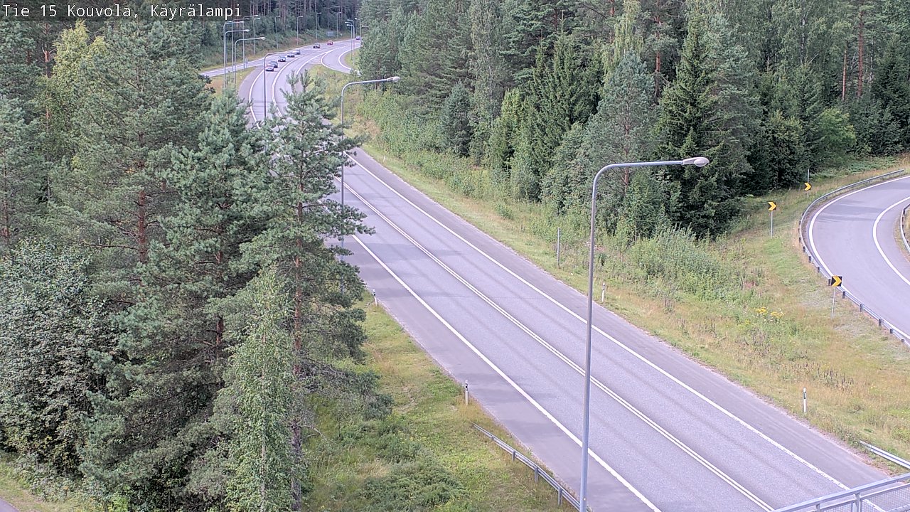 Kelikamerat Kuva Tie 15 Kouvola, Käyrälampi, Kouvola, Kymenlaakso