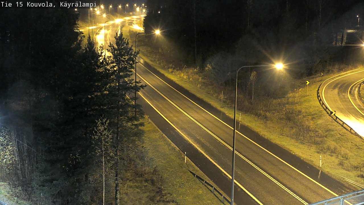 Weather Camera Image Road 15 Kouvola, Käyrälampi, Kouvola, Kymenlaakso
