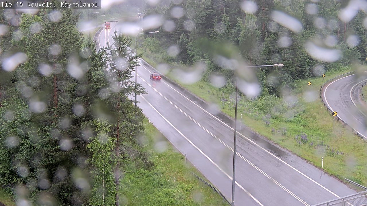 Kelikamerat Kuva Tie 15 Kouvola, Käyrälampi, Kouvola, Kymenlaakso