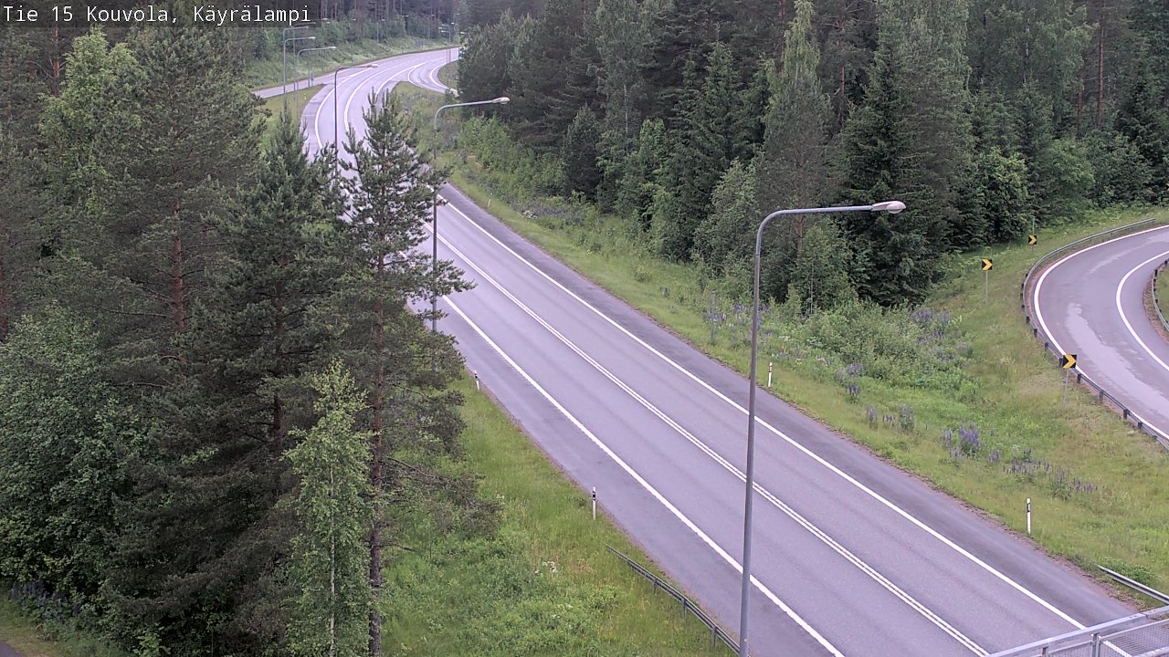 Kelikamerat Kuva Tie 15 Kouvola, Käyrälampi, Kouvola, Kymenlaakso