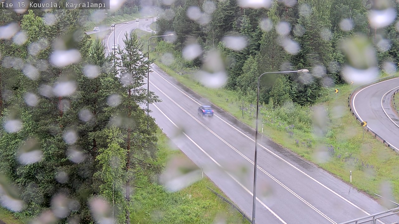 Kelikamerat Kuva Tie 15 Kouvola, Käyrälampi, Kouvola, Kymenlaakso