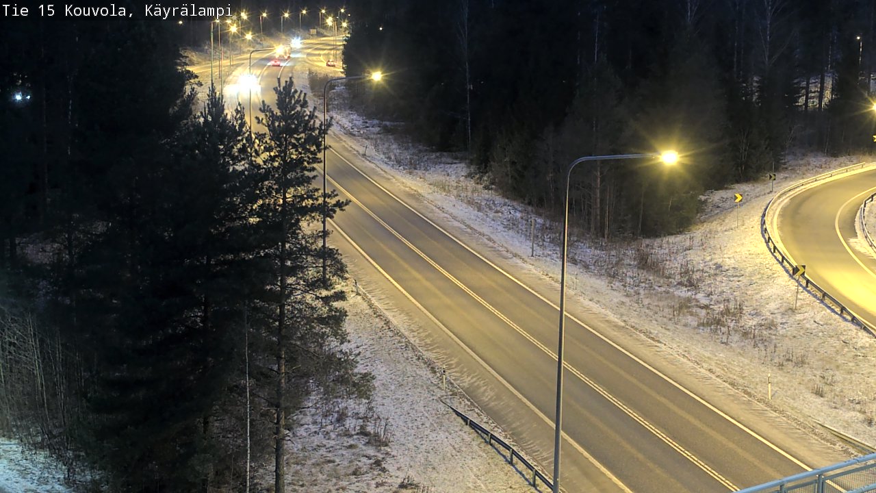 Kelikamerat Kuva Tie 15 Kouvola, Käyrälampi, Kouvola, Kymenlaakso