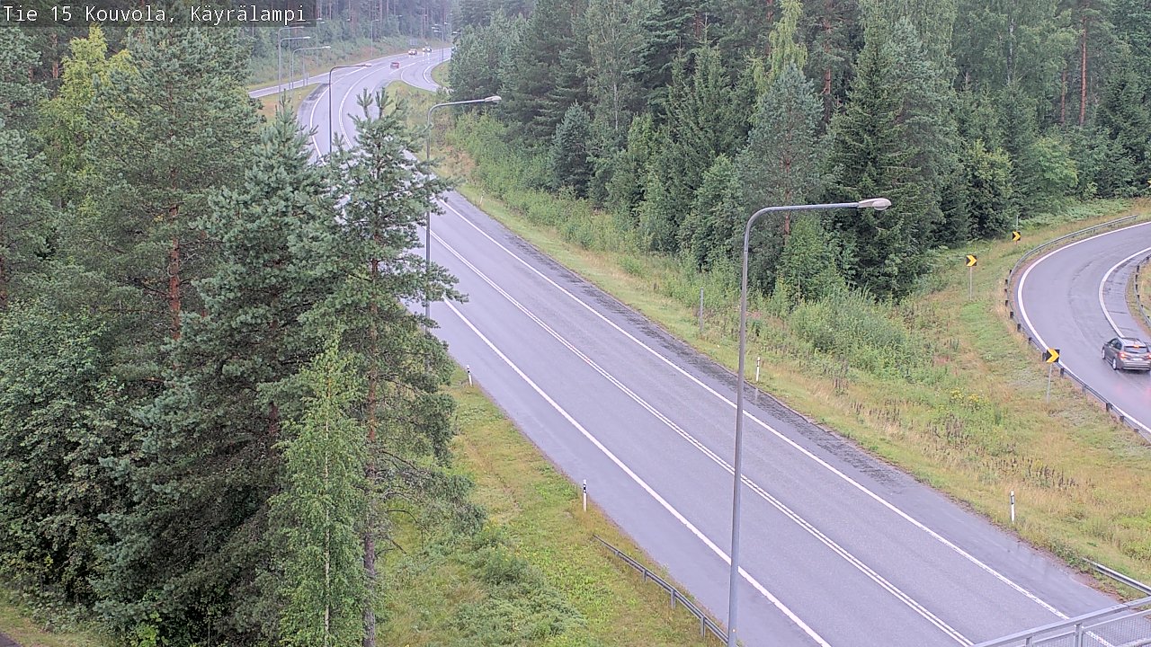 Kelikamerat Kuva Tie 15 Kouvola, Käyrälampi, Kouvola, Kymenlaakso