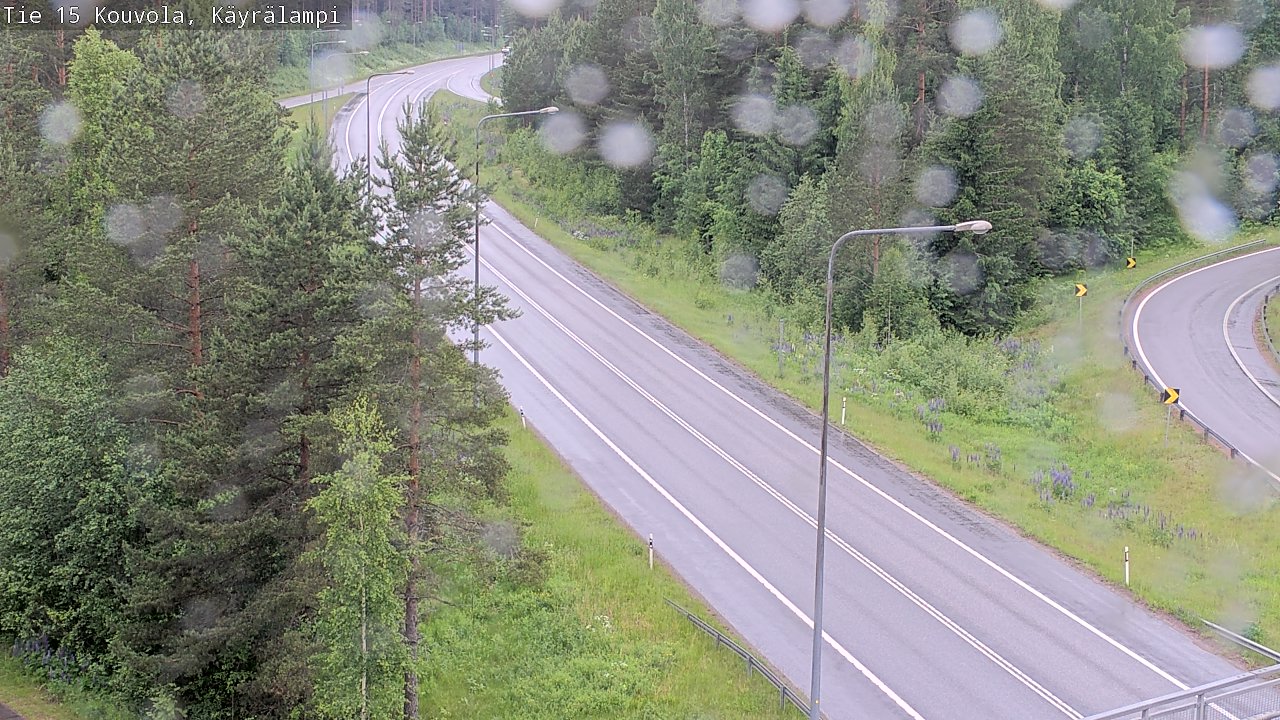 Kelikamerat Kuva Tie 15 Kouvola, Käyrälampi, Kouvola, Kymenlaakso