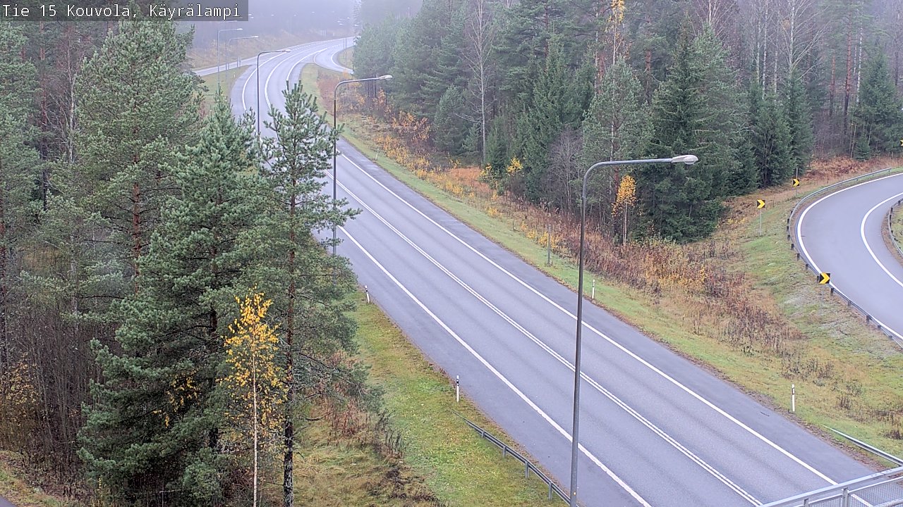 Kelikamerat Kuva Tie 15 Kouvola, Käyrälampi, Kouvola, Kymenlaakso