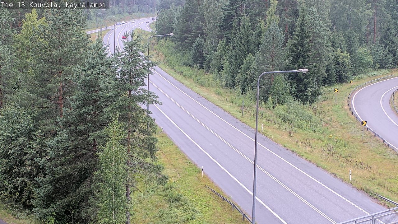 Kelikamerat Kuva Tie 15 Kouvola, Käyrälampi, Kouvola, Kymenlaakso