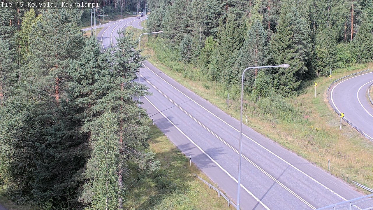 Kelikamerat Kuva Tie 15 Kouvola, Käyrälampi, Kouvola, Kymenlaakso