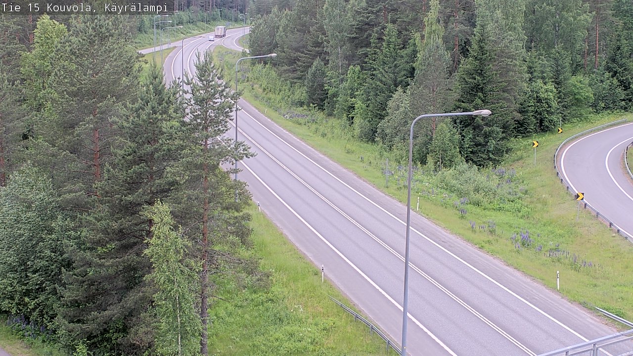 Kelikamerat Kuva Tie 15 Kouvola, Käyrälampi, Kouvola, Kymenlaakso
