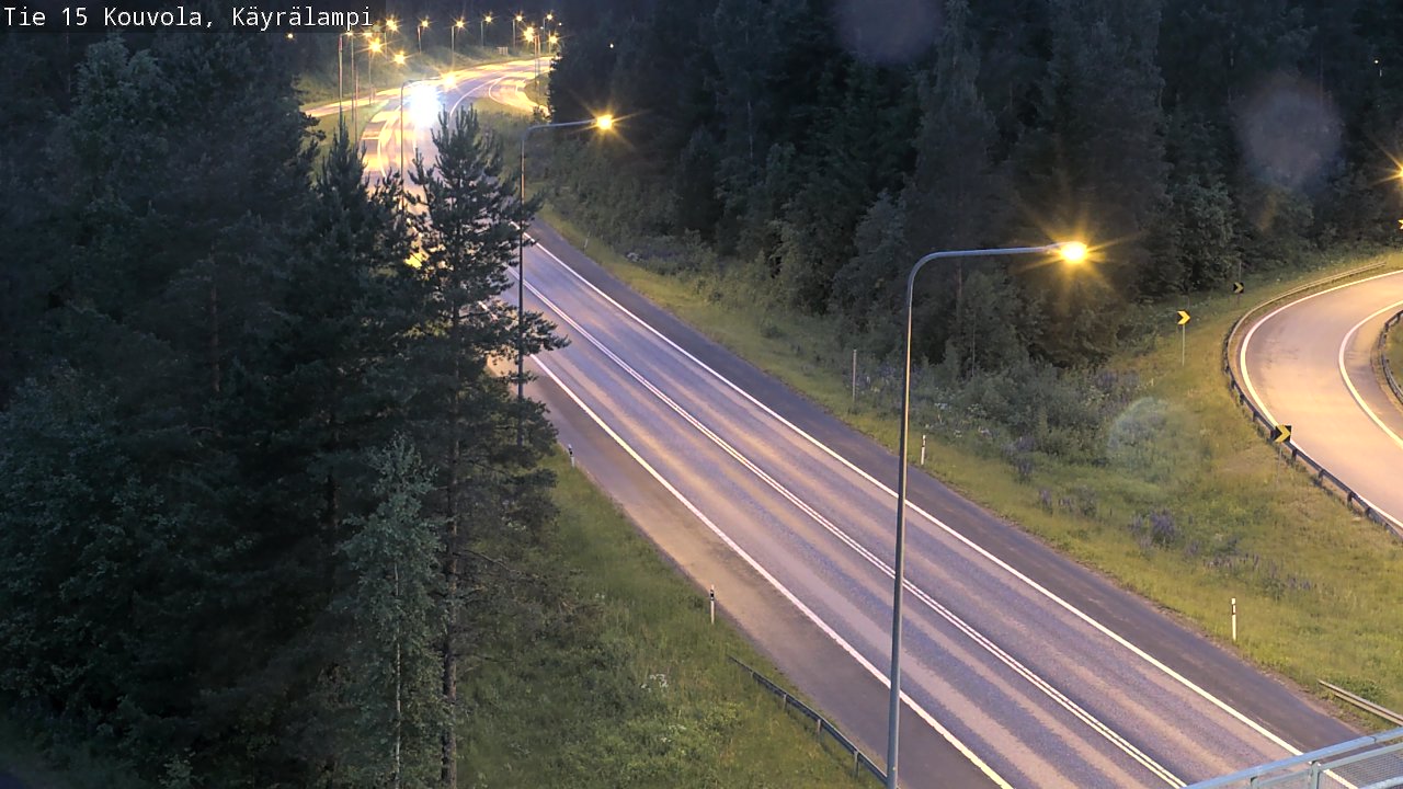 Kelikamerat Kuva Tie 15 Kouvola, Käyrälampi, Kouvola, Kymenlaakso