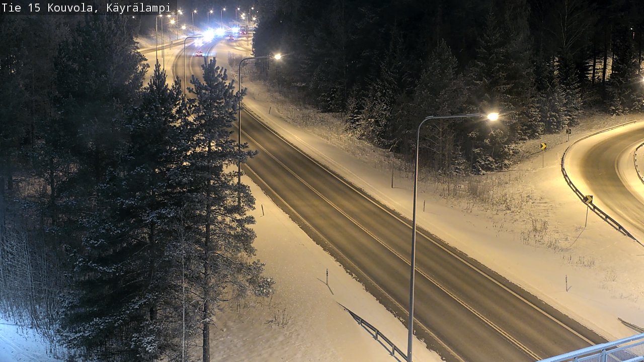 Kelikamerat Kuva Tie 15 Kouvola, Käyrälampi, Kouvola, Kymenlaakso