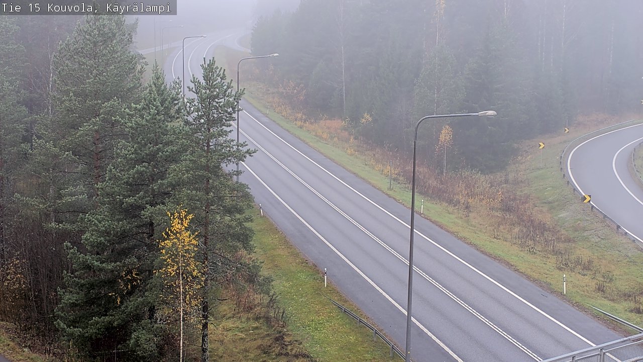 Kelikamerat Kuva Tie 15 Kouvola, Käyrälampi, Kouvola, Kymenlaakso