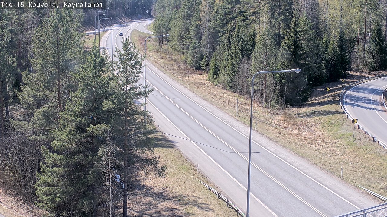 Kelikamerat Kuva Tie 15 Kouvola, Käyrälampi, Kouvola, Kymenlaakso