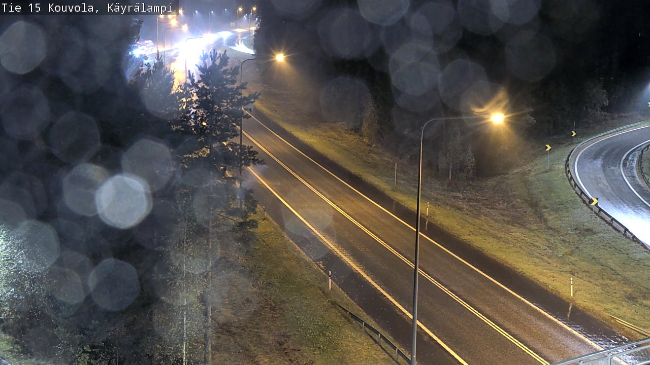 Weather Camera Image Road 15 Kouvola, Käyrälampi, Kouvola, Kymenlaakso