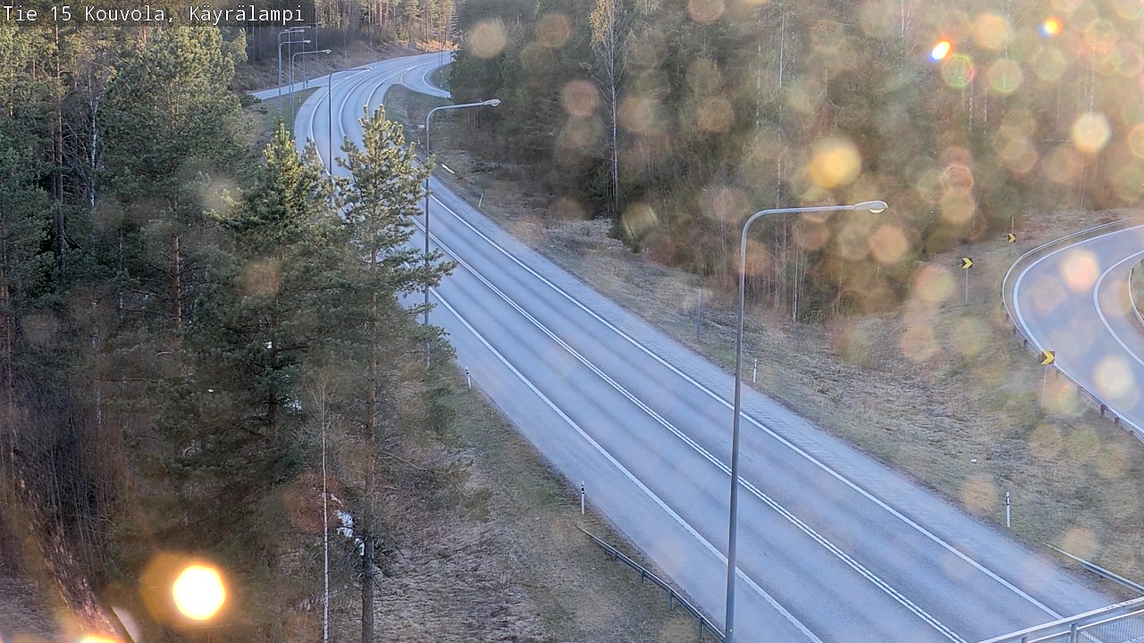 Kelikamerat Kuva Tie 15 Kouvola, Käyrälampi, Kouvola, Kymenlaakso