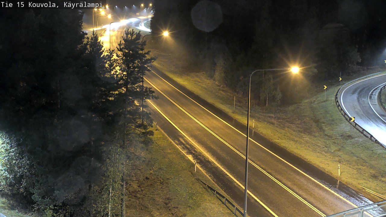 Weather Camera Image Road 15 Kouvola, Käyrälampi, Kouvola, Kymenlaakso
