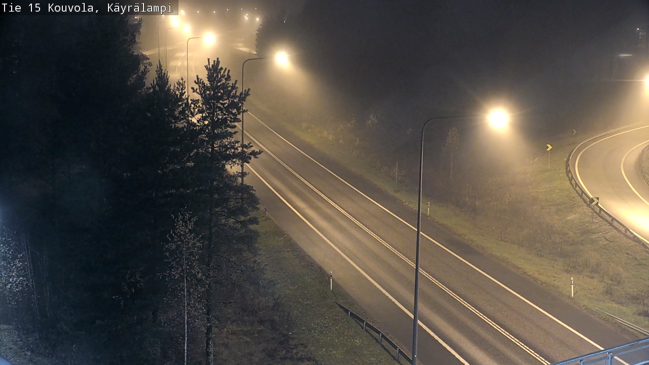 Kelikamerat Kuva Tie 15 Kouvola, Käyrälampi, Kouvola, Kymenlaakso