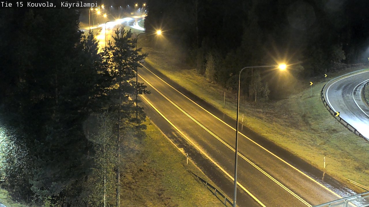 Weather Camera Image Road 15 Kouvola, Käyrälampi, Kouvola, Kymenlaakso