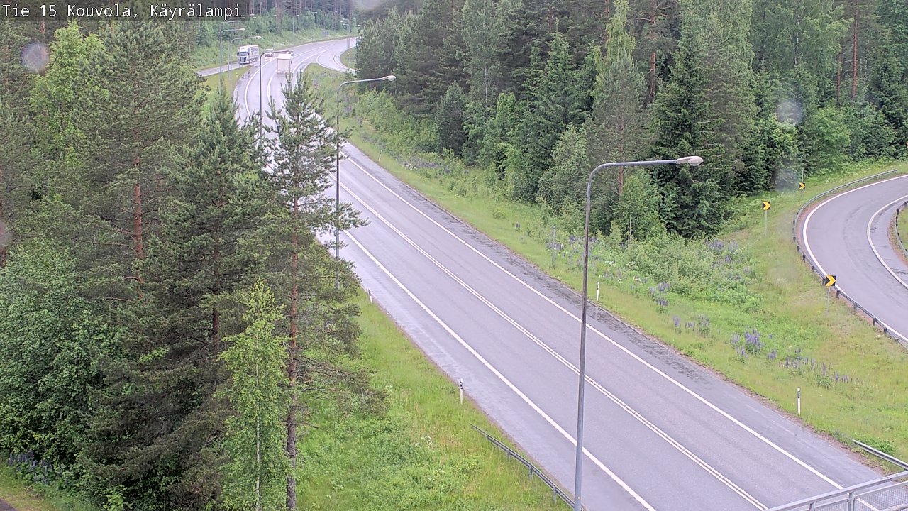 Kelikamerat Kuva Tie 15 Kouvola, Käyrälampi, Kouvola, Kymenlaakso