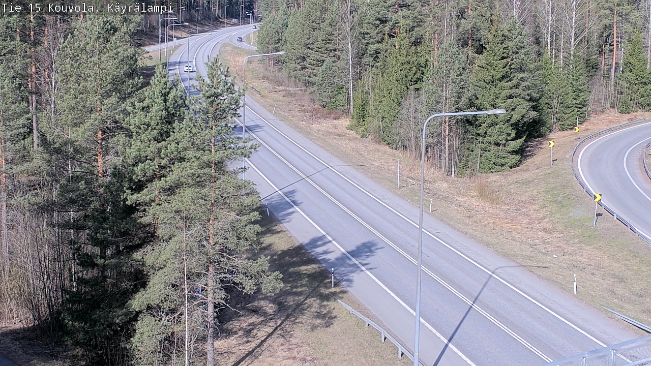 Kelikamerat Kuva Tie 15 Kouvola, Käyrälampi, Kouvola, Kymenlaakso