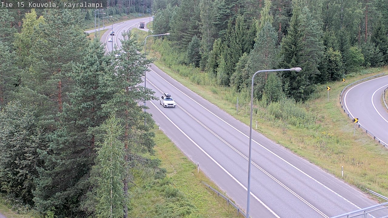 Kelikamerat Kuva Tie 15 Kouvola, Käyrälampi, Kouvola, Kymenlaakso