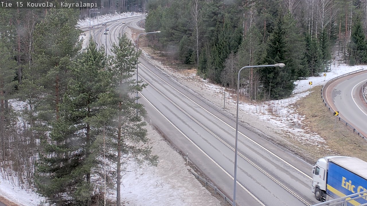 Kelikamerat Kuva Tie 15 Kouvola, Käyrälampi, Kouvola, Kymenlaakso