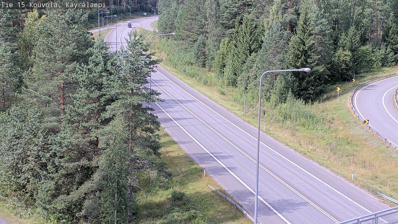 Kelikamerat Kuva Tie 15 Kouvola, Käyrälampi, Kouvola, Kymenlaakso