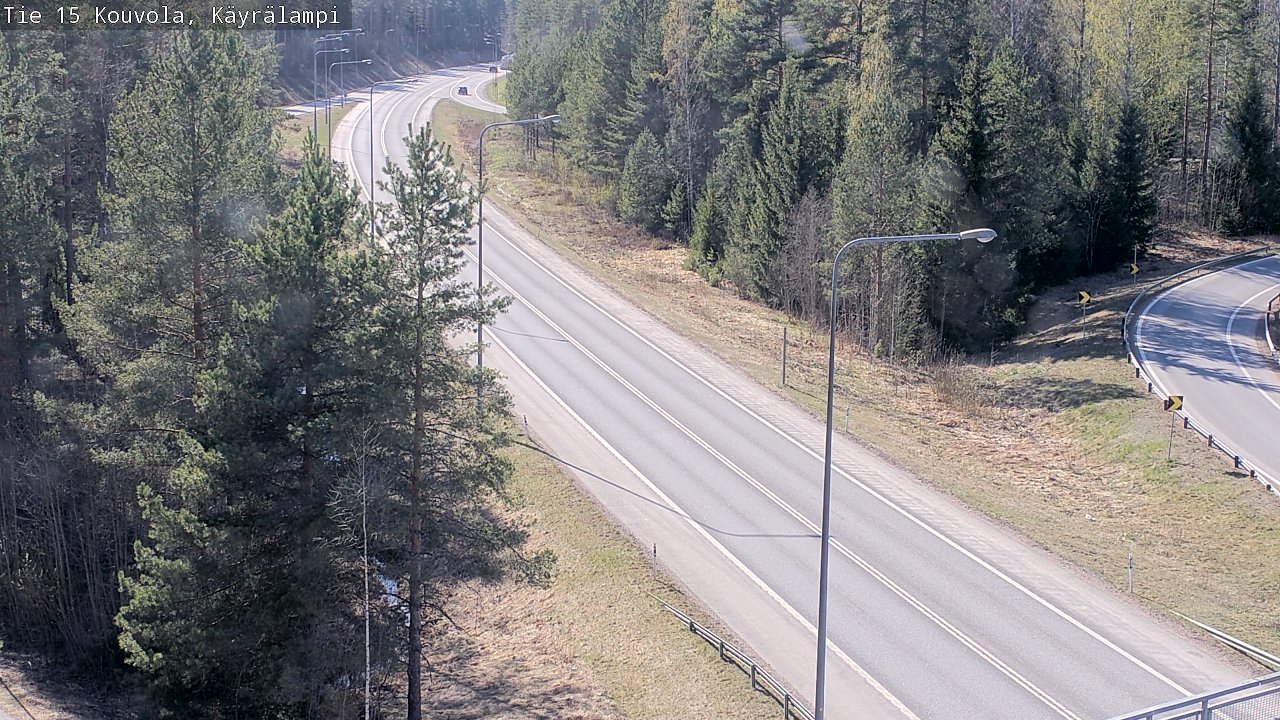Kelikamerat Kuva Tie 15 Kouvola, Käyrälampi, Kouvola, Kymenlaakso