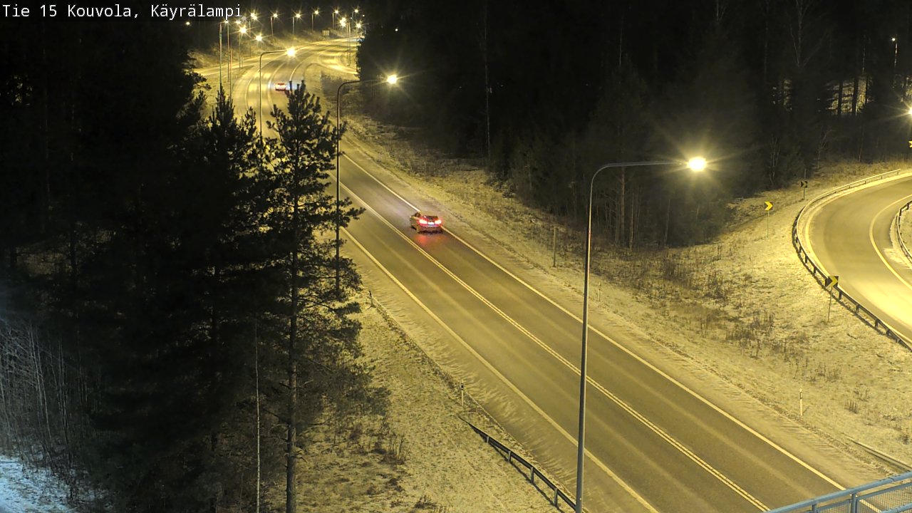 Kelikamerat Kuva Tie 15 Kouvola, Käyrälampi, Kouvola, Kymenlaakso