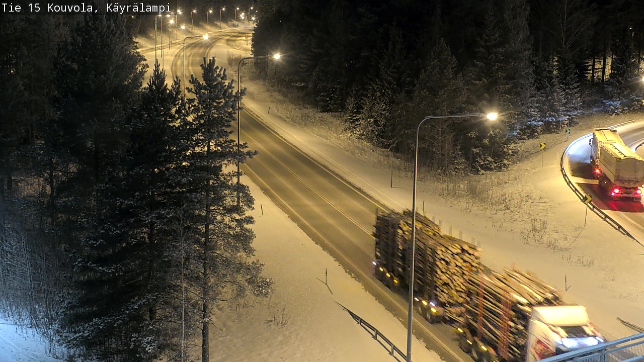 Kelikamerat Kuva Tie 15 Kouvola, Käyrälampi, Kouvola, Kymenlaakso