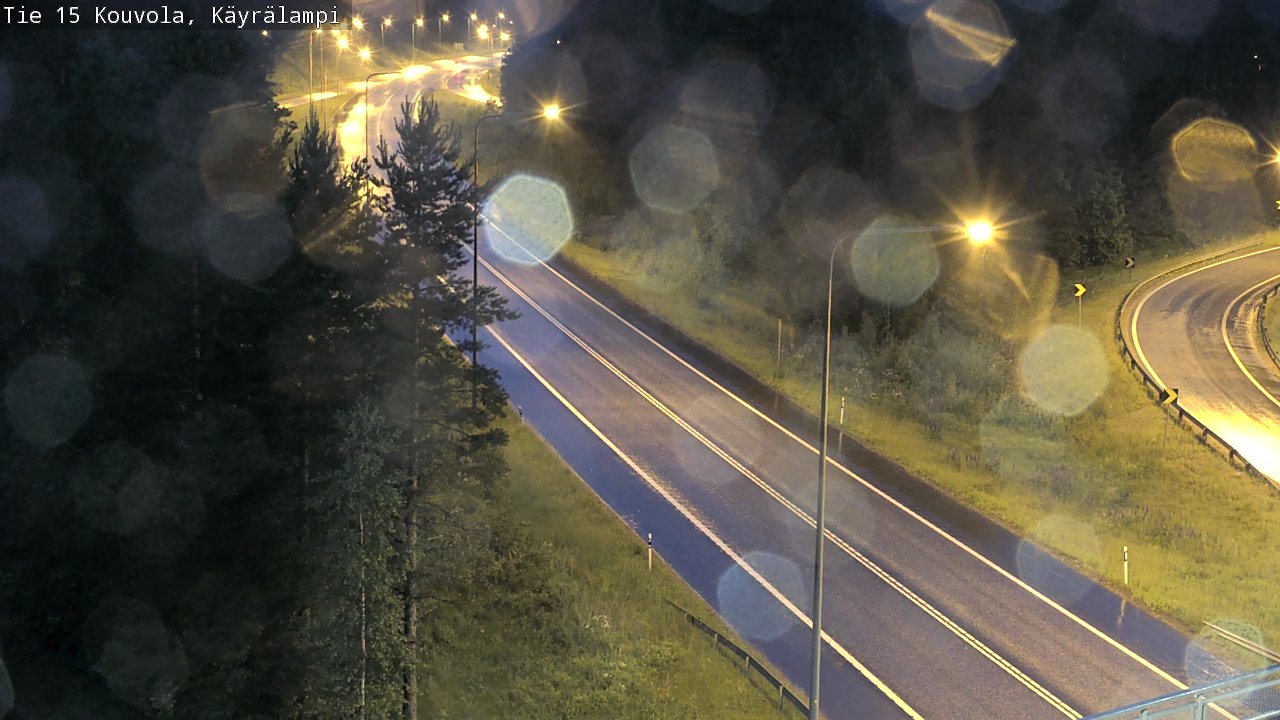 Kelikamerat Kuva Tie 15 Kouvola, Käyrälampi, Kouvola, Kymenlaakso