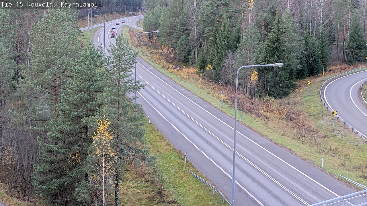 Kelikamerat Kuva Tie 15 Kouvola, Käyrälampi, Kouvola, Kymenlaakso