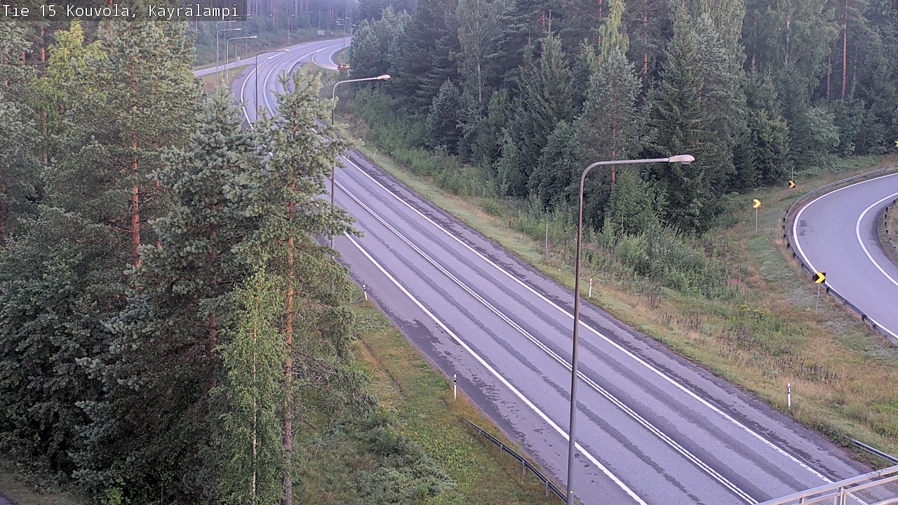 Kelikamerat Kuva Tie 15 Kouvola, Käyrälampi, Kouvola, Kymenlaakso