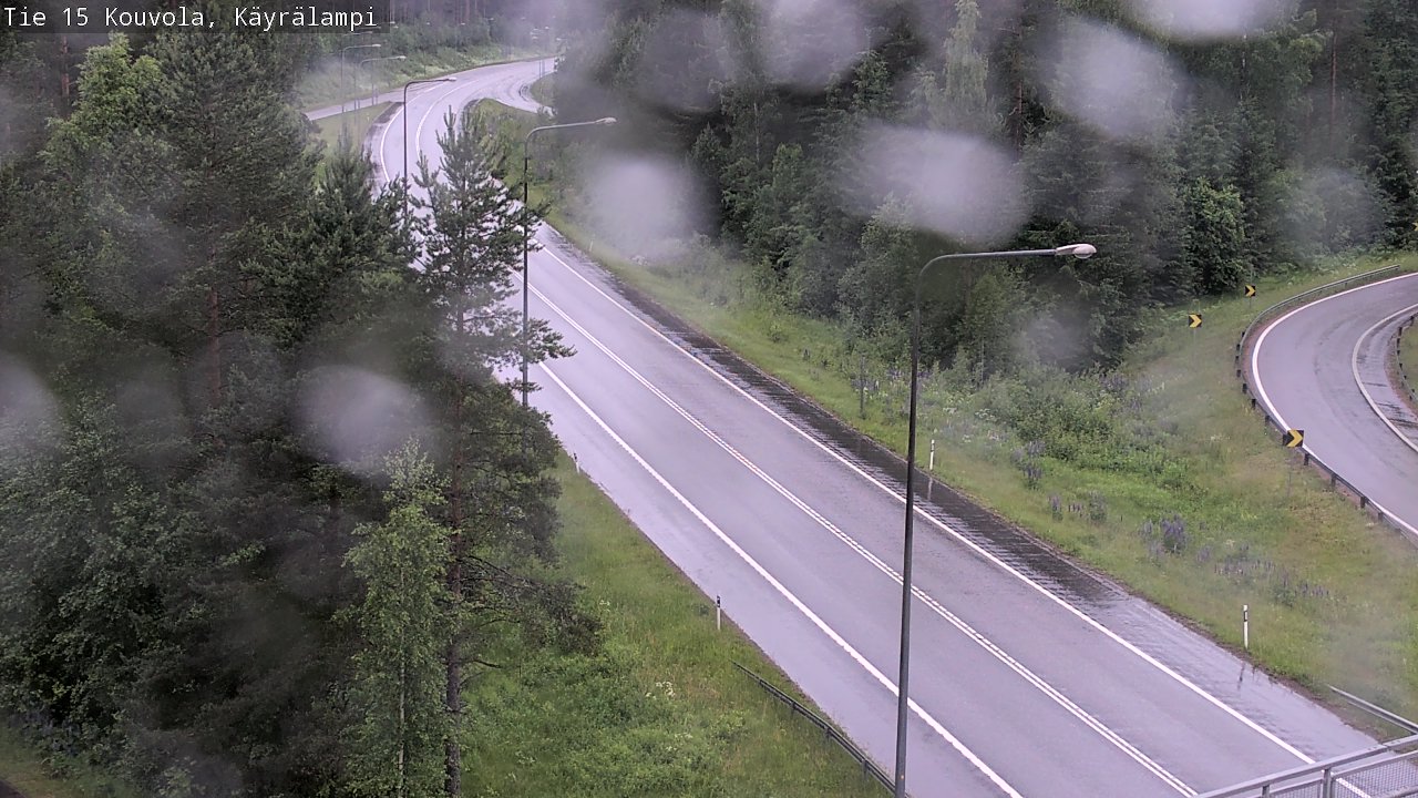 Kelikamerat Kuva Tie 15 Kouvola, Käyrälampi, Kouvola, Kymenlaakso