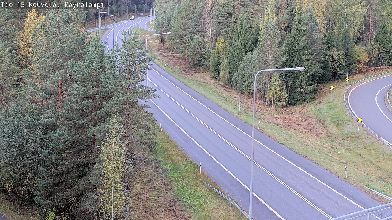Kelikamerat Kuva Tie 15 Kouvola, Käyrälampi, Kouvola, Kymenlaakso