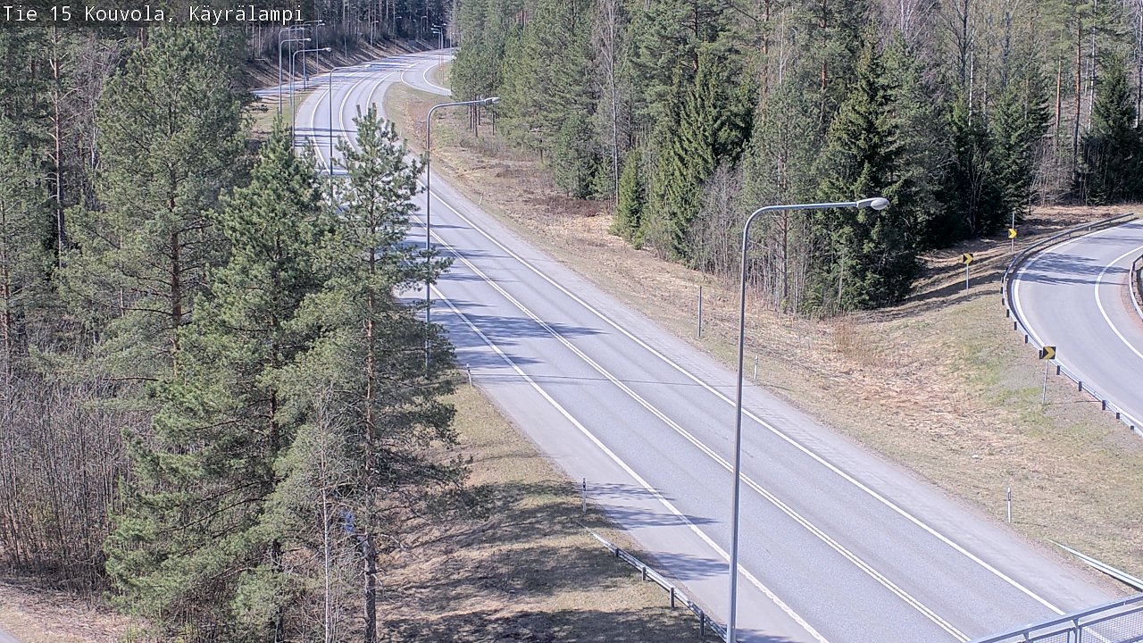 Kelikamerat Kuva Tie 15 Kouvola, Käyrälampi, Kouvola, Kymenlaakso