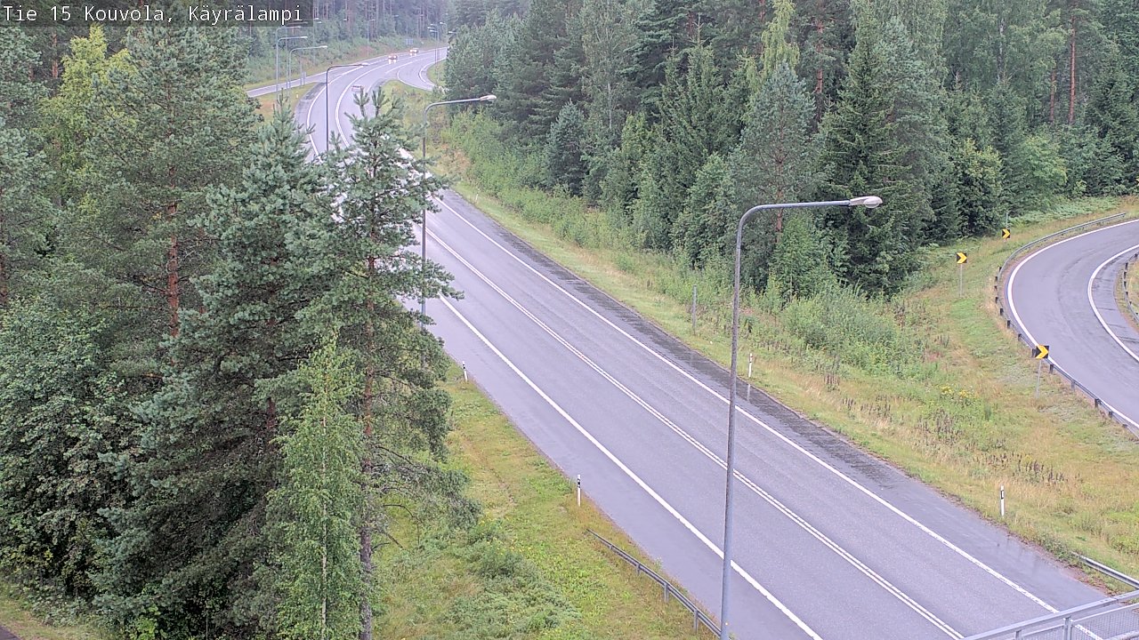 Kelikamerat Kuva Tie 15 Kouvola, Käyrälampi, Kouvola, Kymenlaakso