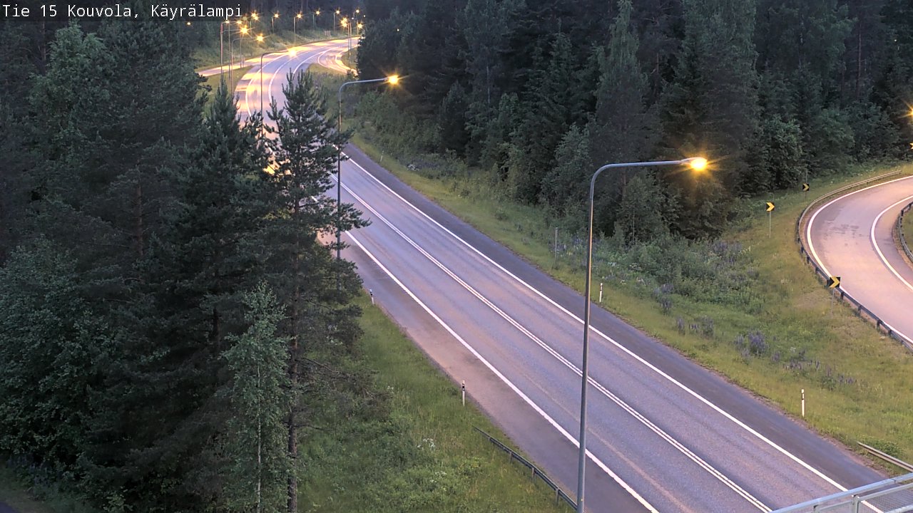 Kelikamerat Kuva Tie 15 Kouvola, Käyrälampi, Kouvola, Kymenlaakso