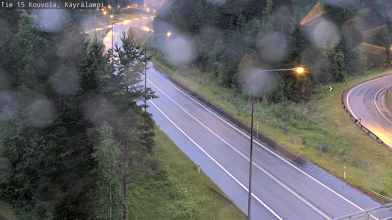 Kelikamerat Kuva Tie 15 Kouvola, Käyrälampi, Kouvola, Kymenlaakso