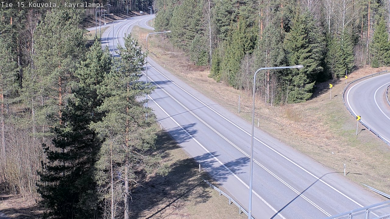Kelikamerat Kuva Tie 15 Kouvola, Käyrälampi, Kouvola, Kymenlaakso