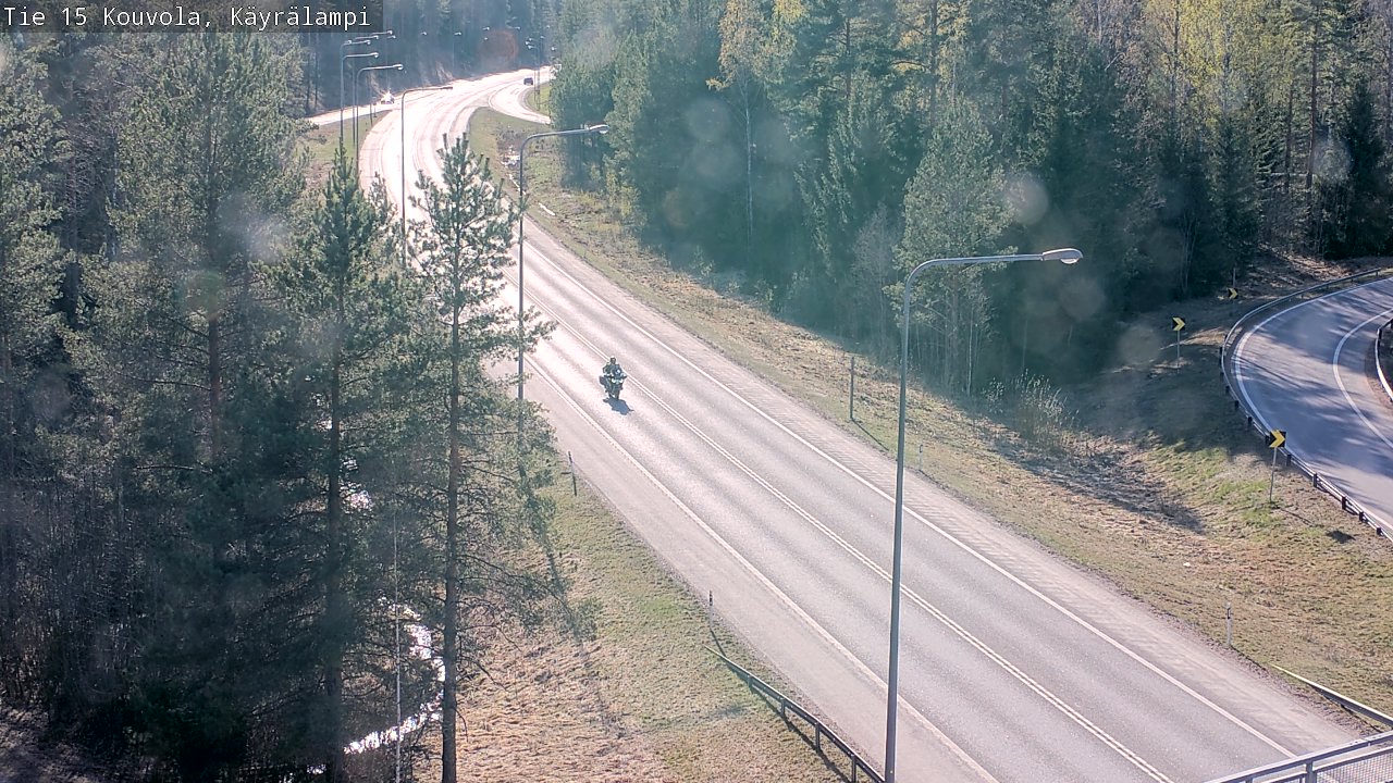 Kelikamerat Kuva Tie 15 Kouvola, Käyrälampi, Kouvola, Kymenlaakso