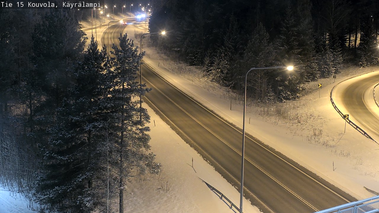 Kelikamerat Kuva Tie 15 Kouvola, Käyrälampi, Kouvola, Kymenlaakso