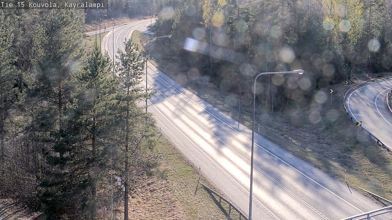 Kelikamerat Kuva Tie 15 Kouvola, Käyrälampi, Kouvola, Kymenlaakso