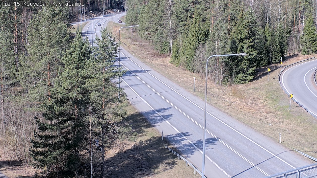 Kelikamerat Kuva Tie 15 Kouvola, Käyrälampi, Kouvola, Kymenlaakso