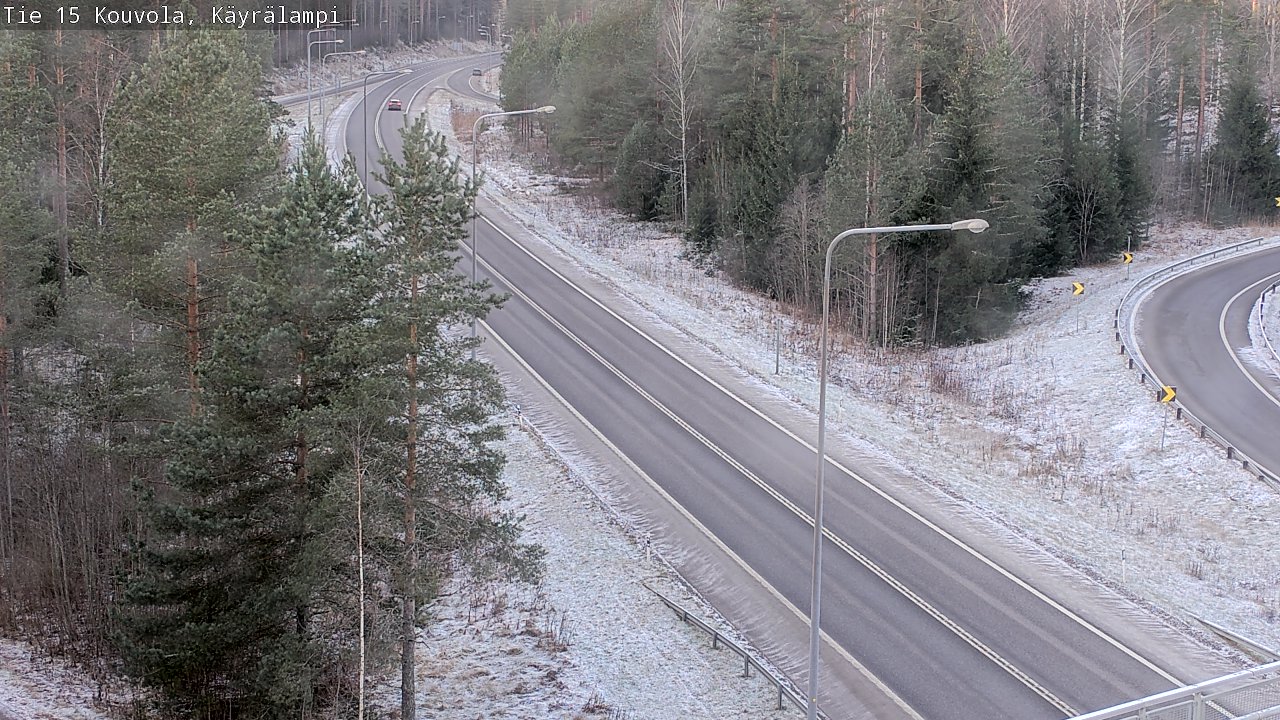 Kelikamerat Kuva Tie 15 Kouvola, Käyrälampi, Kouvola, Kymenlaakso