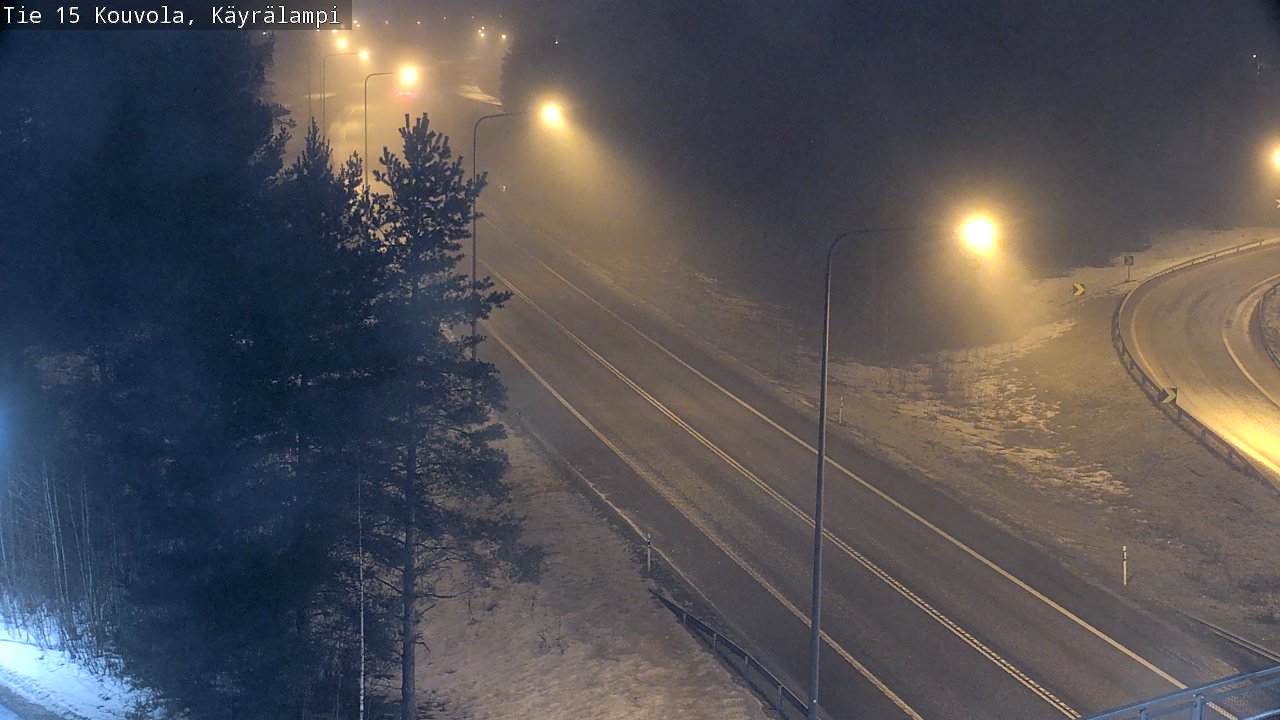 Kelikamerat Kuva Tie 15 Kouvola, Käyrälampi, Kouvola, Kymenlaakso