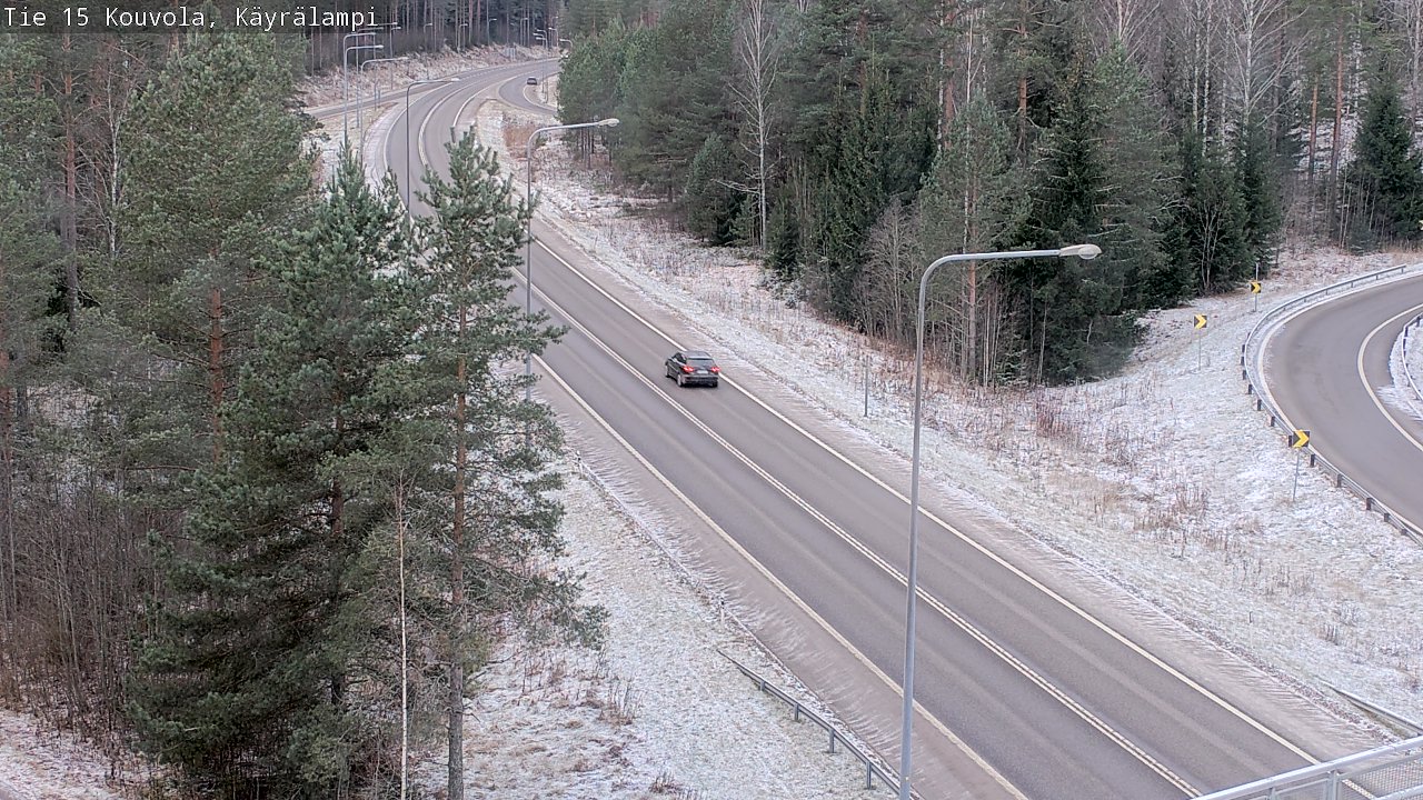 Kelikamerat Kuva Tie 15 Kouvola, Käyrälampi, Kouvola, Kymenlaakso